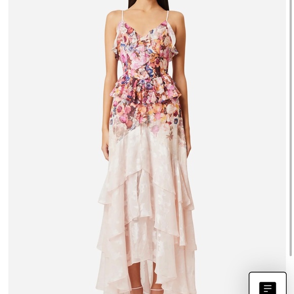 Elliatt Perla floral tiered Maxi Dress - Picture 3 of 7